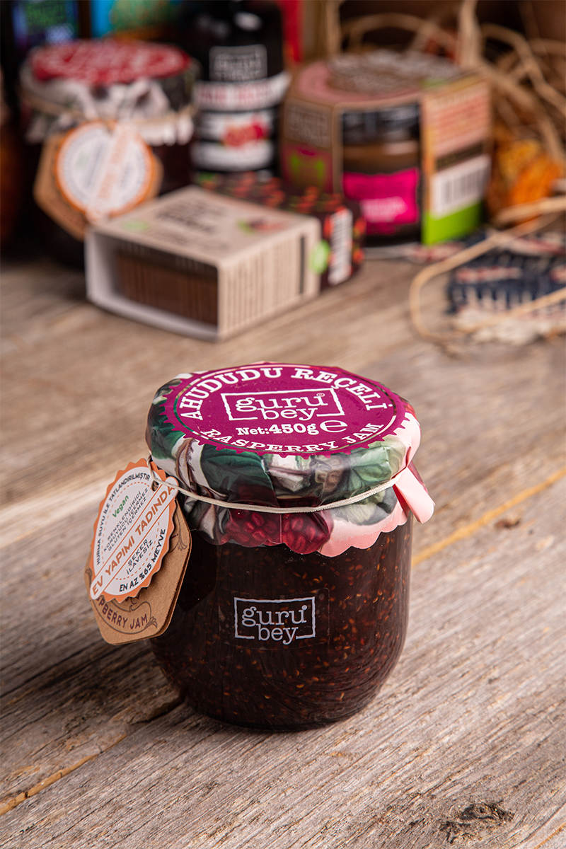 GURUBEY ŞEKER İLAVESİZ AHUDUDU REÇELİ 450 G