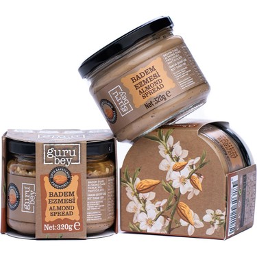 GURUBEY ŞEKERLİ BADEM EZMESİ 320 G